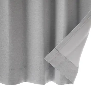 淡い色の遮光カーテン ノーマル グレー 100×200cm 2枚組