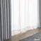 淡い色の遮光カーテン ノーマル グレー 100×185cm 2枚組