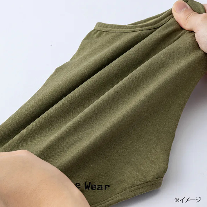 【送料無料】伸縮性に優れたワンちゃん用ウェア カーキ Mサイズ ペット服(犬の服)