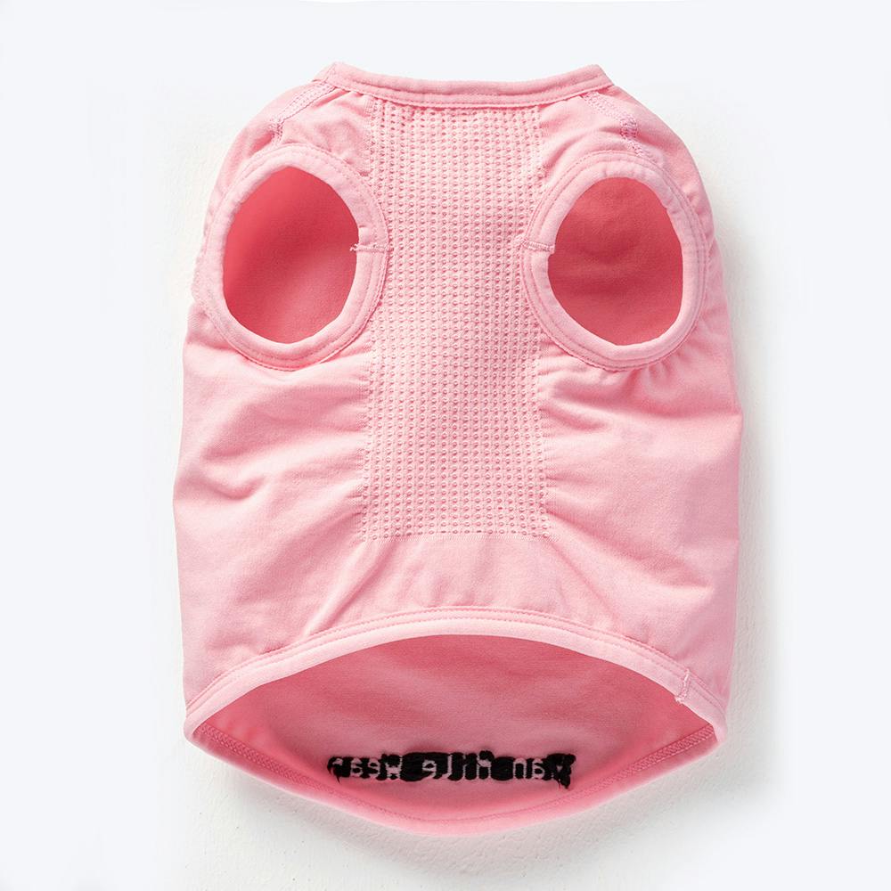 送料無料】伸縮性に優れたワンちゃん用ウェア ピンク Sサイズ ペット服