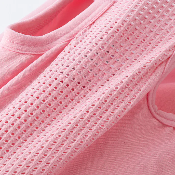 【送料無料】伸縮性に優れたワンちゃん用ウェア ピンク Mサイズ ペット服(犬の服)