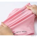 【送料無料】伸縮性に優れたワンちゃん用ウェア ピンク Mサイズ ペット服(犬の服)