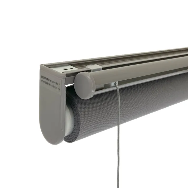 プルコード式ロールスクリーン 180×220cm グレー