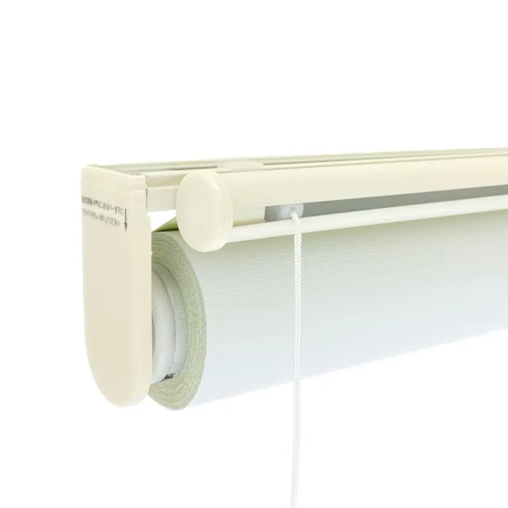 淡い色の遮光プルコード式ロールスクリーン 180×220cm ライトグリーン