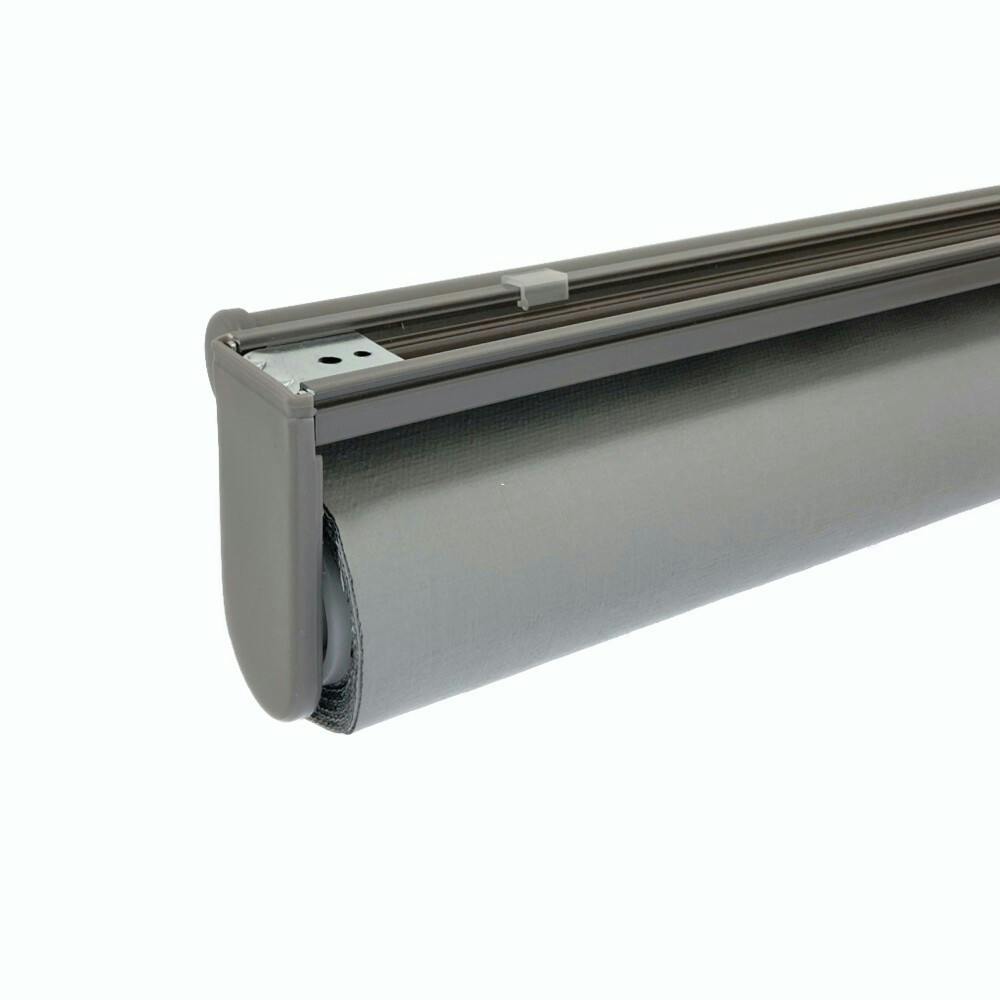CAINZ 遮光 ロールスクリーン プルコード式 90×220cm グレー 2本 遮光プルコード式 ロールスクリーン グレー 90×220cm | カーテン