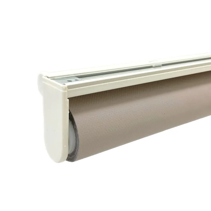 淡い色の遮光プルコード式ロールスクリーン 60×180cm ベージュ