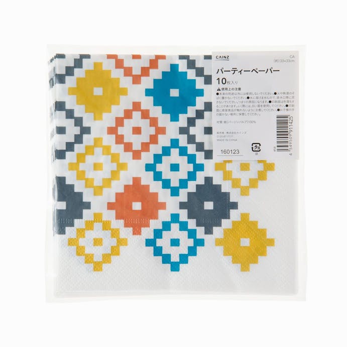 パーティペーパー CA 33×33cm 10枚入(販売終了)