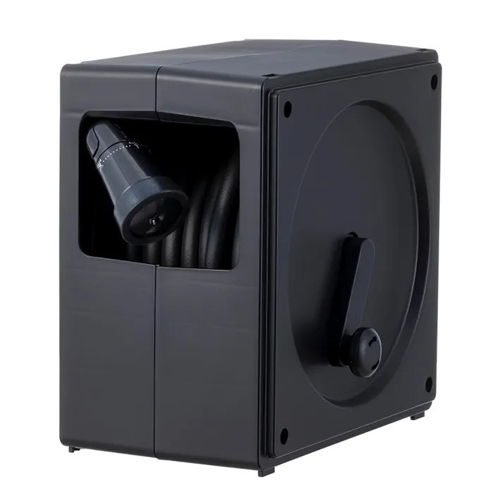 カインズ 場所を取らないフルカバーホース付きリール 長さ15m 外径20mmまで 内径12mm~15mm コンパクト 適合蛇口3種類 ノズルパターン4種類