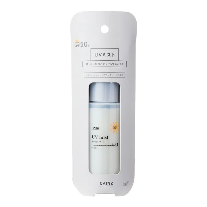 カインズ UVミスト SPF50+ PA++++ 77ml 顔 からだ