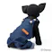 デニムオーバーオールミッキーマウス SDサイズ ペット服(犬の服)(販売終了)