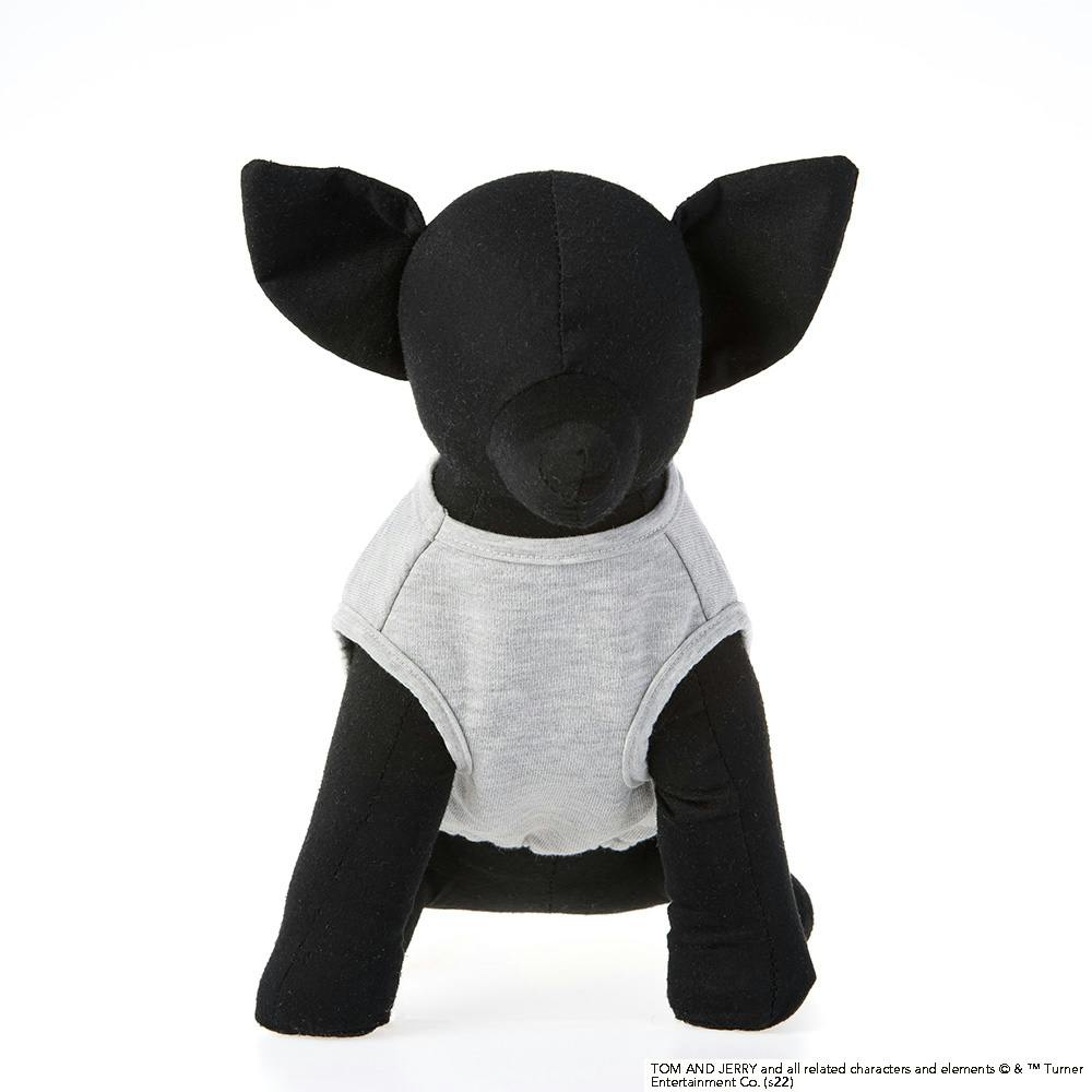 トムジェリ様　犬服ハンドメイド　オーダー品 重ね着風トップス トムとジェリー Mサイズ ペット服(犬の服