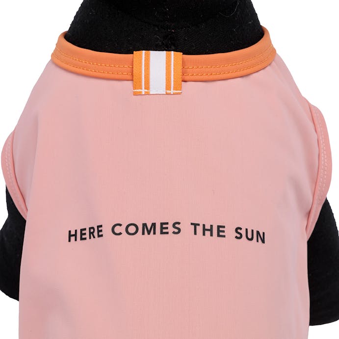 冷感素材使用 スマートロゴカットソー ピンク Sサイズ ペット服(犬の服)(販売終了)