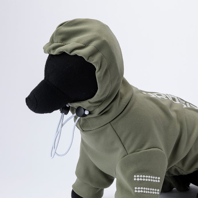 不快害虫から愛犬を守るペットスーツ カーキ 3Lサイズ ペット服(犬の服)(販売終了)