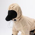 不快害虫から愛犬を守るペットスーツ ベージュ MDサイズ ペット服(犬の服)(販売終了)