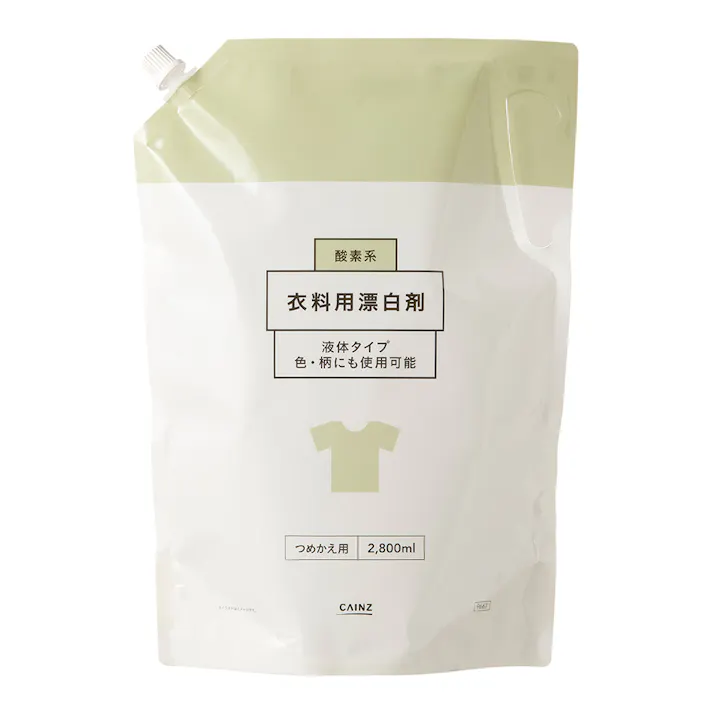 CAINZ 酸素系 衣料用漂白剤 液体タイプ 詰替 2800ml
