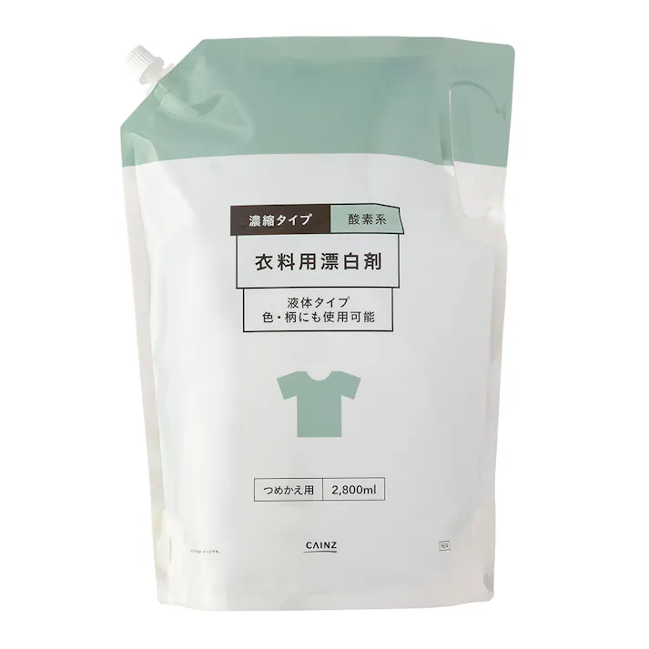 CAINZ 酸素系 衣料用漂白剤 濃縮タイプ 詰替 2800ml