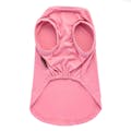 冷感メッシュ素材使用 ロゴプリントカットソー ピンク SSサイズ ペット服(犬の服)(販売終了)