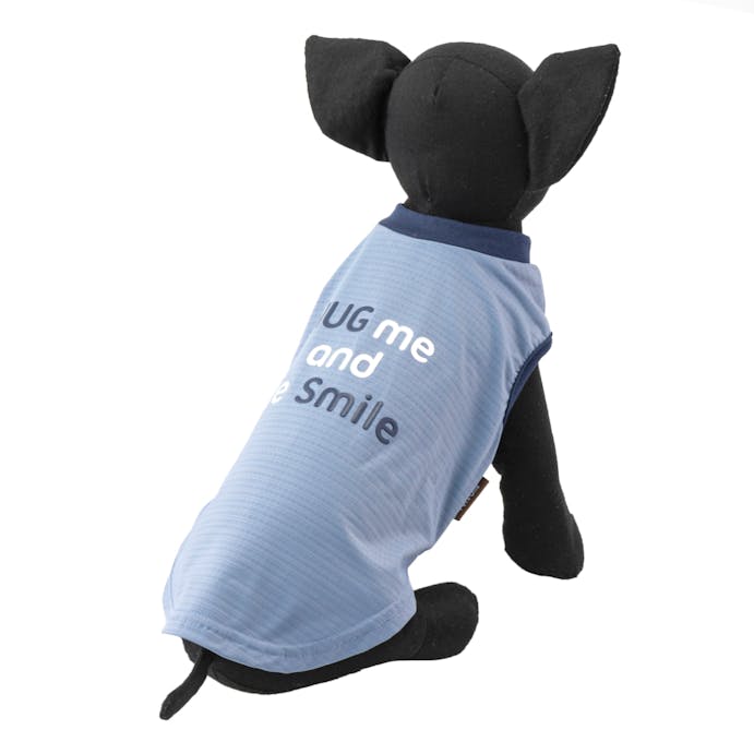 冷感メッシュ素材使用 サマーカットソー グレー SDサイズ ペット服(犬の服)(販売終了)