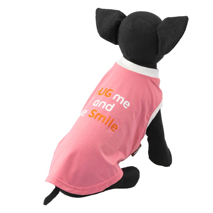 冷感メッシュ素材使用 サマーカットソー ピンク SSサイズ ペット服(犬の服)(販売終了)