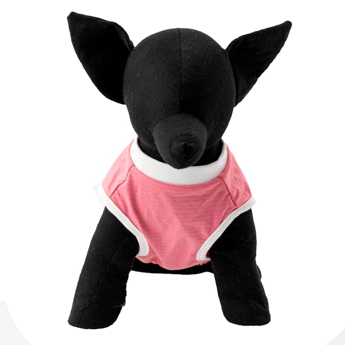 冷感メッシュ素材使用 サマーカットソー ピンク SSサイズ ペット服(犬の服)(販売終了)