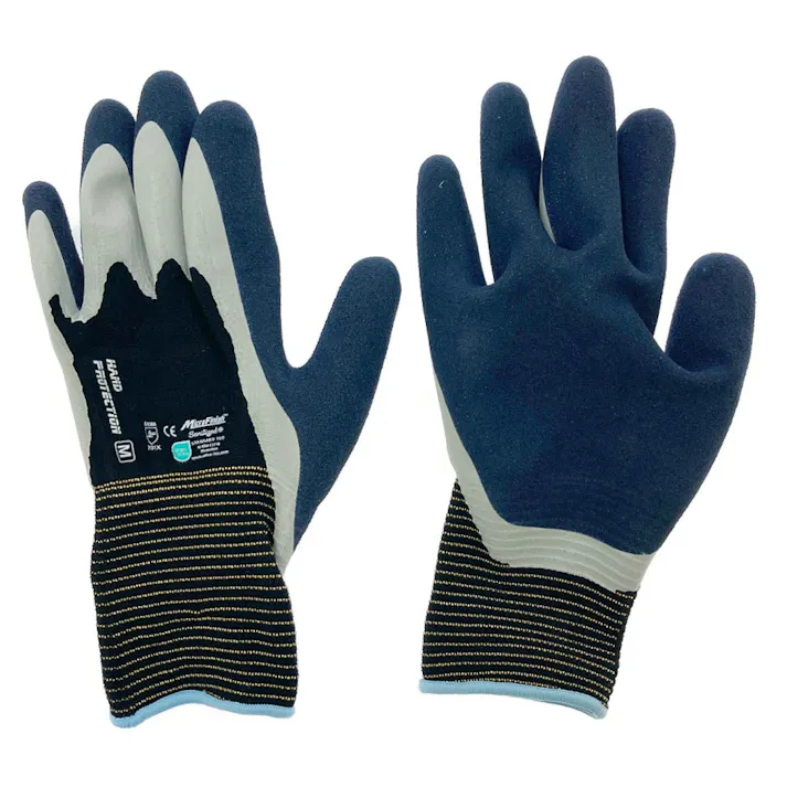 カインズ 土が入りにくいゴム背抜き手袋 M