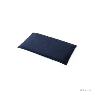 ロングフロアクッションカバー ブラウ ネイビー 68×120cm※カバーのみ