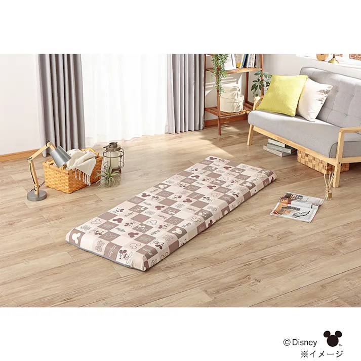 flatty専用カバー ミッキーブラウン 68×185cm※カバーのみ