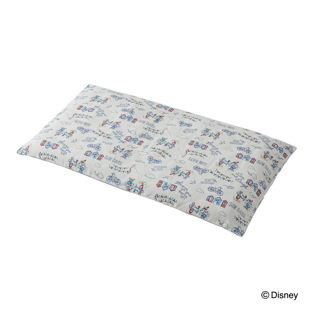 ロングクッションカバー ミッキーマウス＆ミニーマウス 幅68cm 奥行120cm※カバーのみ