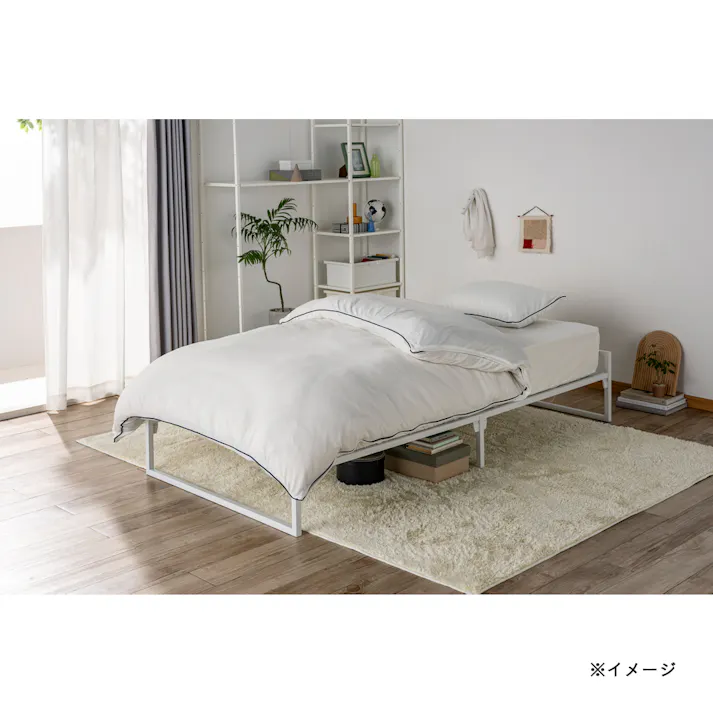 吸汗・速乾 掛ふとんカバー アイボリー ダブル 幅190cm 奥行210cm※カバーのみ