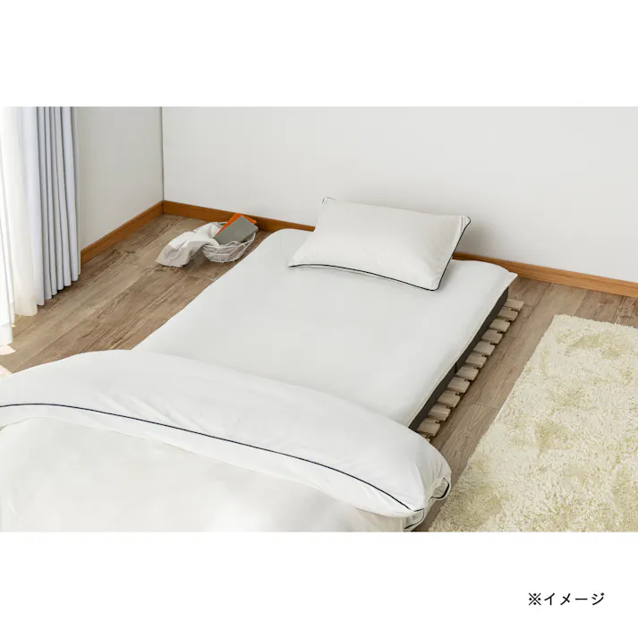 吸汗・速乾 まくらカバー アイボリー 43x63cm※カバーのみ