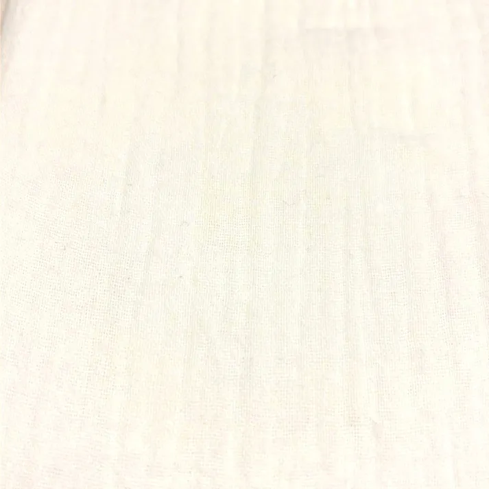綿100%ガーゼのまくらカバー アイボリー 43×63cm※カバーのみ