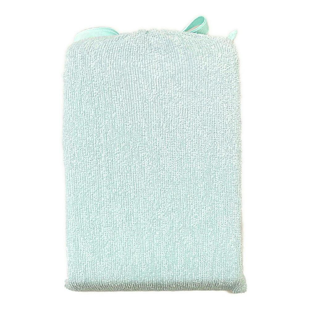 タオル素材の透湿防水まくらカバー グリーン 43x63cm※カバーのみ