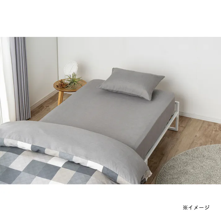 BOXシーツ クローネチェック シングル※カバーのみ