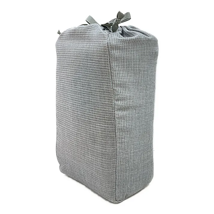 綿混素材のBOXシーツ クローネチェック セミダブル※カバーのみ