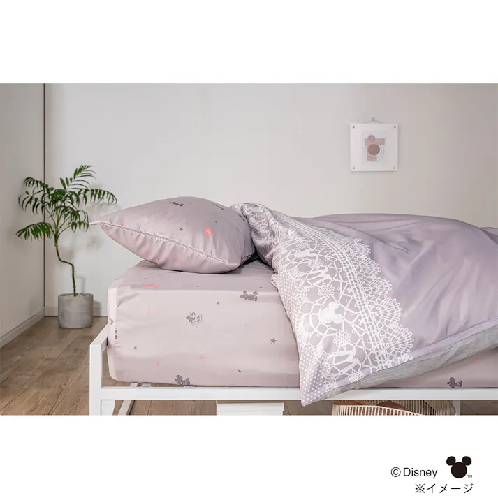 軽くてやわらかい掛ふとんカバー ミッキーマウス シングル※カバーのみ
