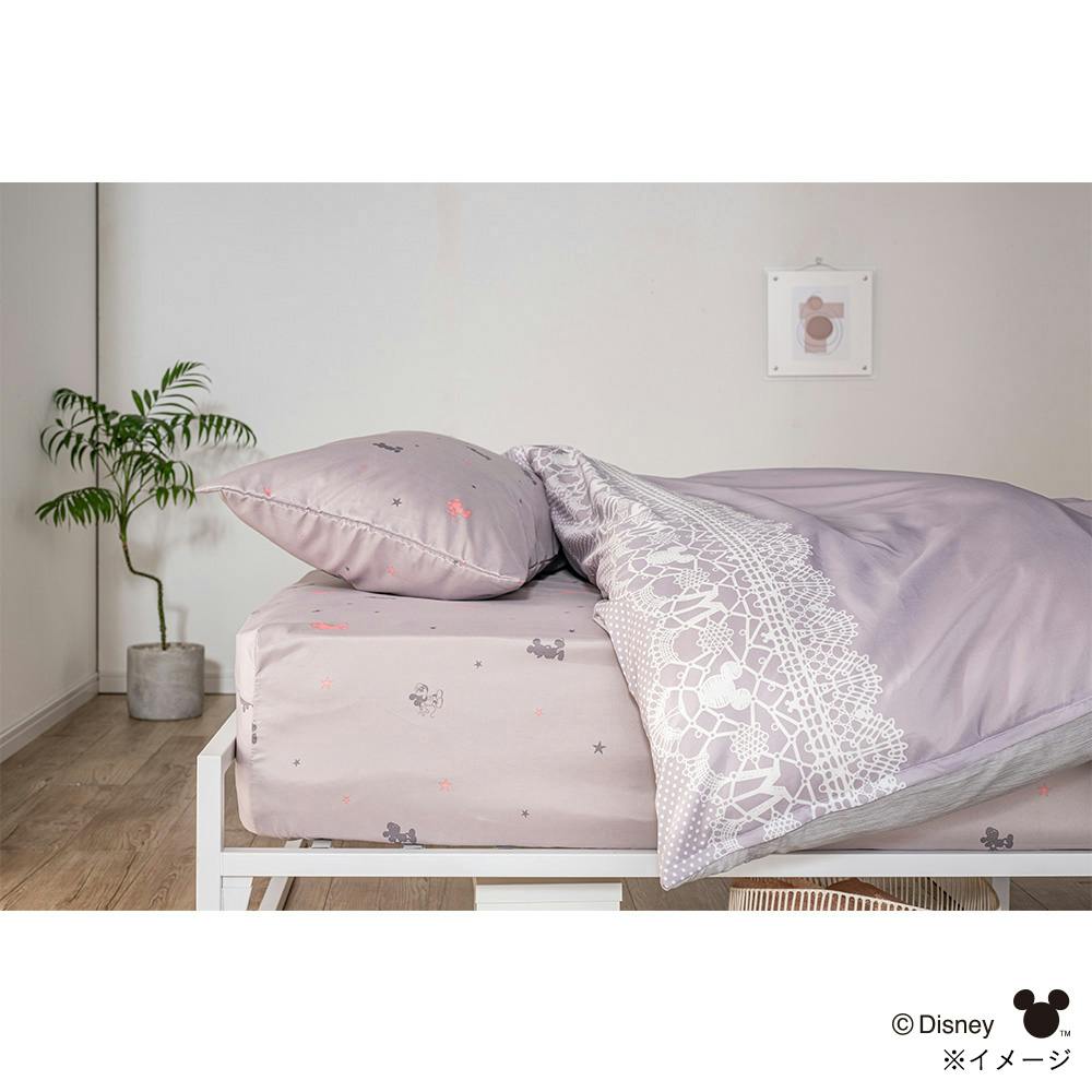 軽くてやわらかいまくらカバー ミッキーマウス 43x63cm※カバーのみ