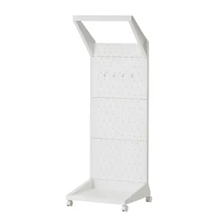 自由に掛けられるハンガーラック Kaketoko シンプルホワイト