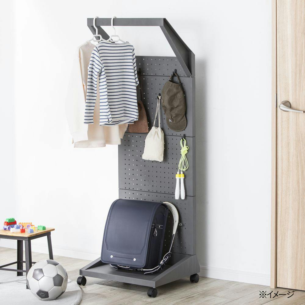 自由に掛けられるハンガーラック Kaketoko シックグレー | チェスト