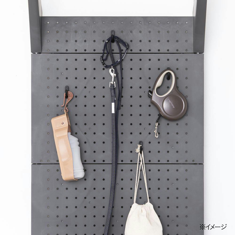 自由に掛けられるハンガーラック Kaketoko シックグレー