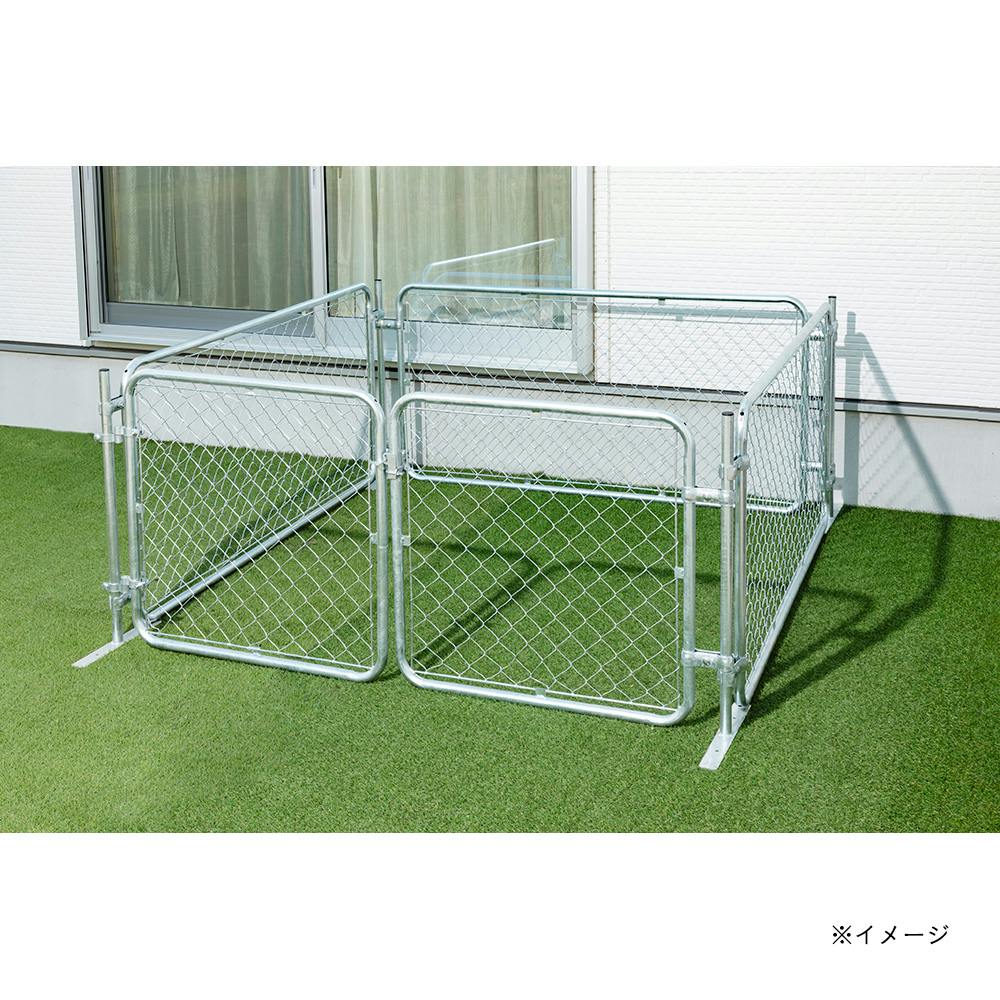 アメリカンフェンス 約120cm x 100cm 　メッキ品 アメリカンフェンス 約120cm x 100cm メッキ品