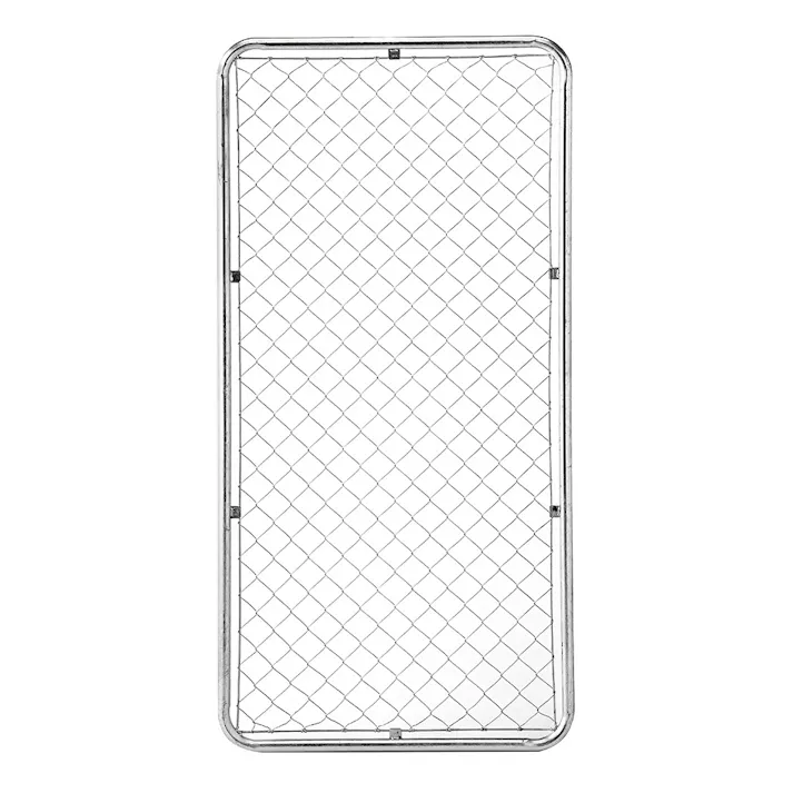 アメリカンフェンス 90×180cm ドブメッキ シルバー【SU】