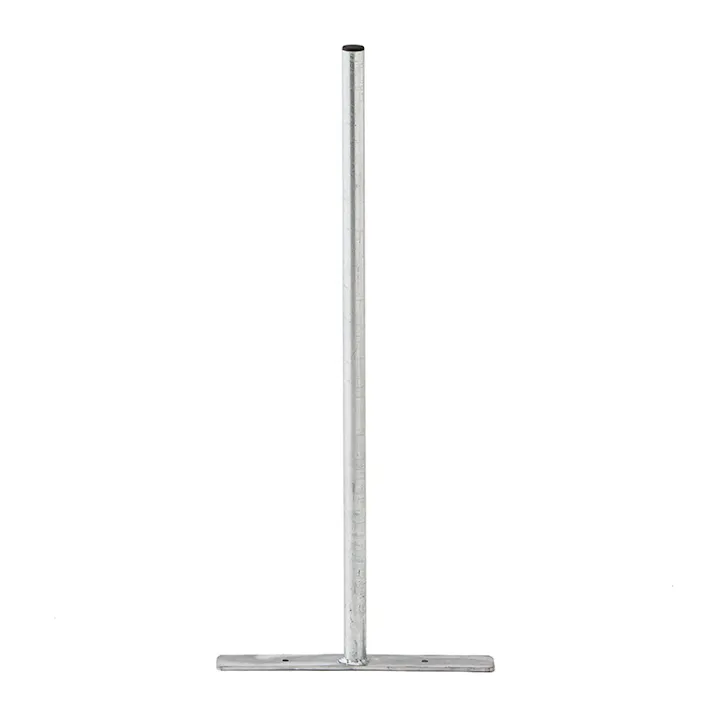 カインズ スタンド柱 31.8φ H90cm ドブメッキ シルバー