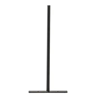 カインズ スタンド柱 31.8φ H90cm ドブメッキ ブラック