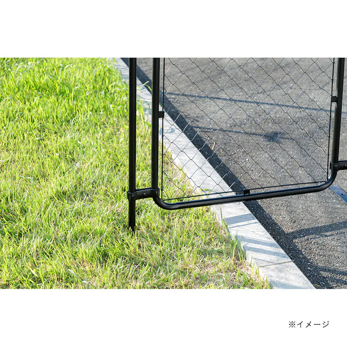 カインズ 杭 31.8φ H150cm ドブメッキ ブラック