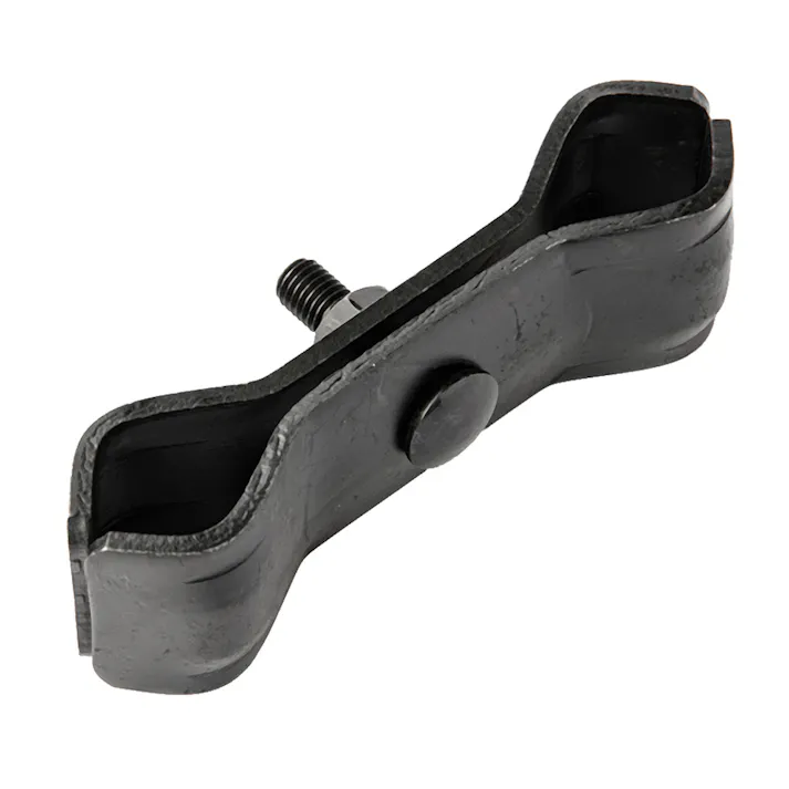 カインズ ジョイント金具31.8φ×31.8φドブメッキ ブラック