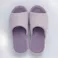 ダブルメッシュ立体インソールスリッパ パープル M