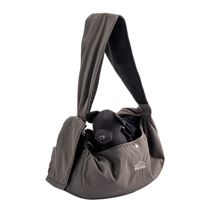 肩にやさしい抱っこバッグ カーキ