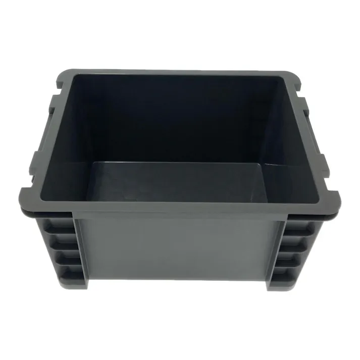 カインズ PRO 耐候材 蓋付コンテナ 25 グレー 幅29.5cm 奥行44.3cm 高さ25.9cm