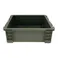 カインズ PRO 耐候材 蓋付コンテナ 22 グリーン 幅37.9cm 奥行54.5cm 高さ20.3cm