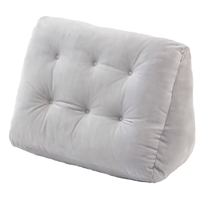 三角クッション ミニ グレー